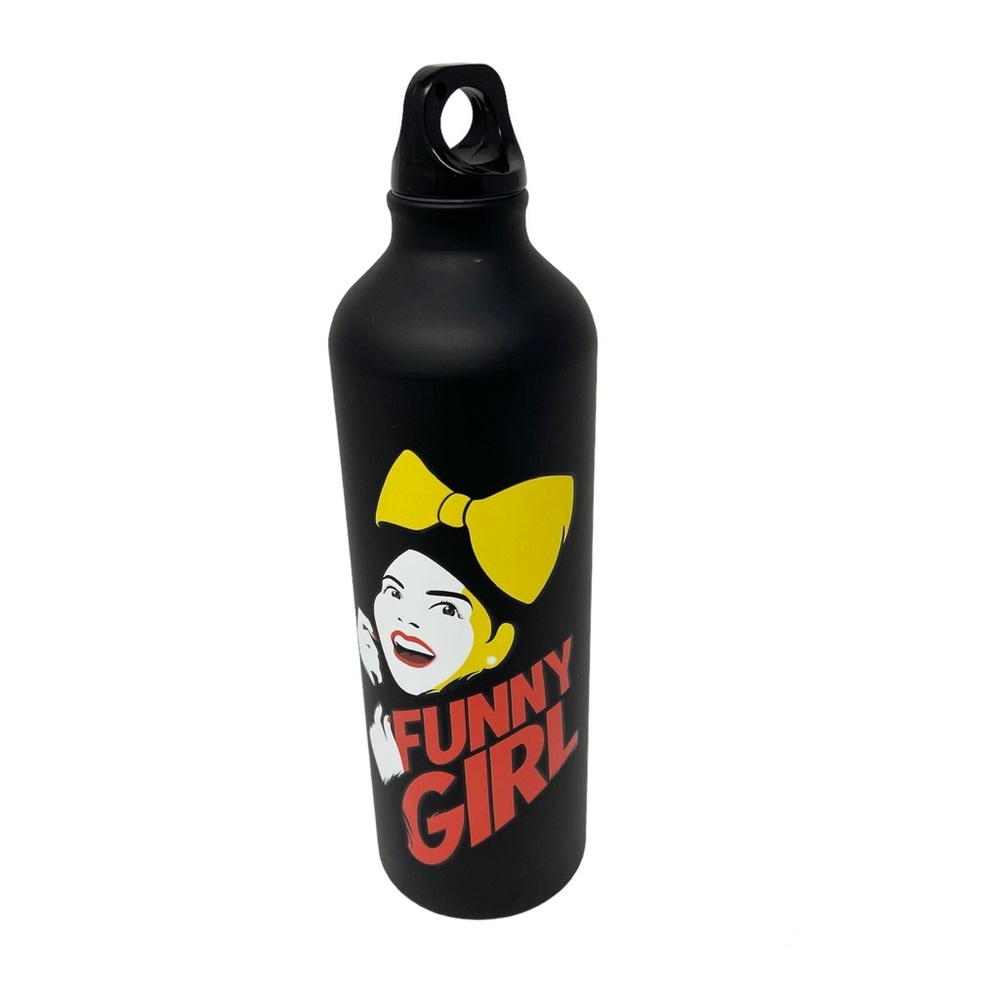 NWT Funny Girl Broadway Show Water Bottle 24oz Aluminum Cold Beverages